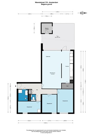 Medium property photo - Wamelstraat 119, 1106 DN Amsterdam